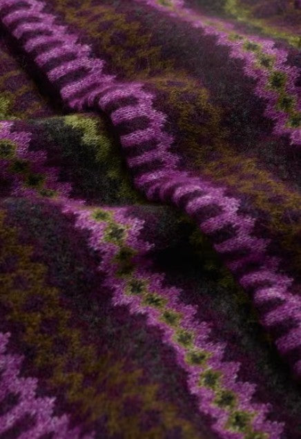 NEW Seasalt Morning Cliff Snood - Modernist Grape Oak Mix