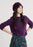 NEW Seasalt Needle Tip Beret - Grape