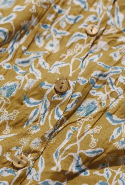 NEW Seasalt Larissa Shirt - Inky Botanicals Tansy
