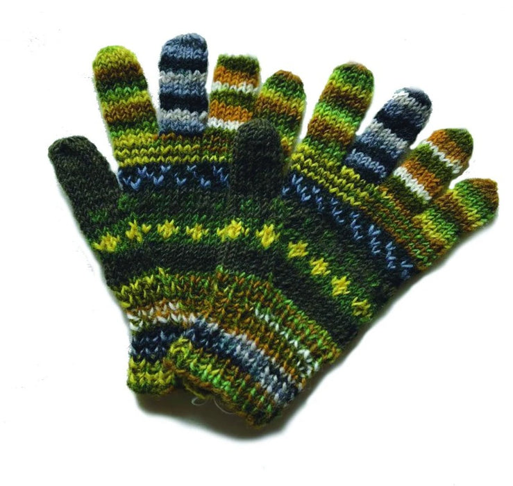 From The Source Hand Knitted Nordic Gloves