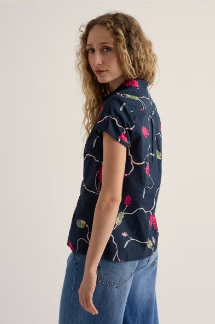 NEW Seasalt Rushmaker Shirt - Bottlebrush Maritime