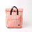 Roka London - Canfield Roll Top Backpack - Coral Stripe (Small)