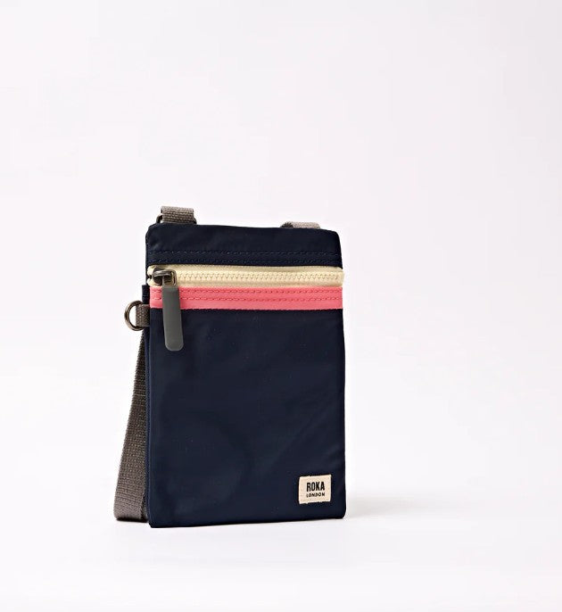 Roka London - Chelsea Pocket Sling Bag - Midnight Stripe