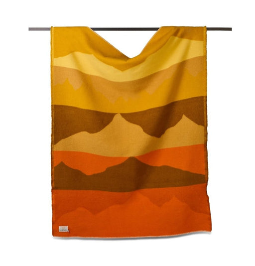 Tweedmill Textiles -  Lifestyle Jacquard Hills Throw - Orange