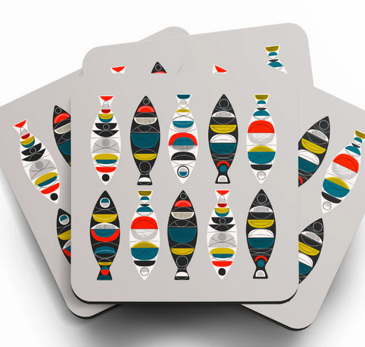 Jenni Douglas - Midcentury Modern Fish Coaster