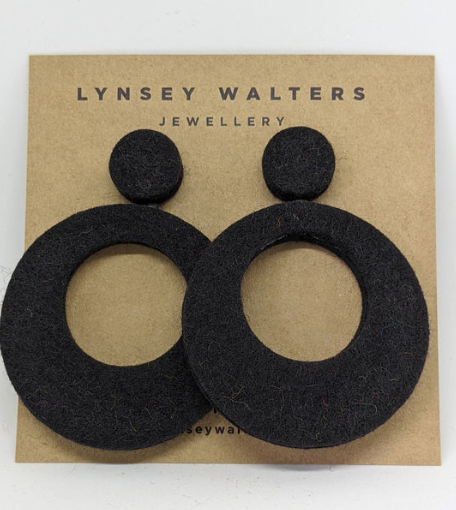 Lynsey Walters - Large Retro Hoops