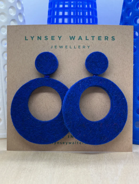 Lynsey Walters - Large Retro Hoops