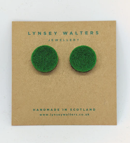 Lynsey Walters - Colourful Felted Studs