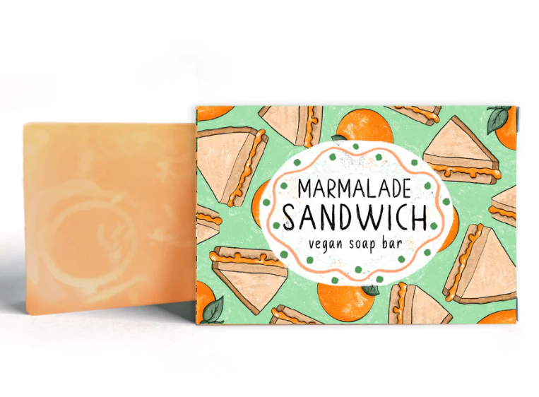 Neon Magpie - 'Marmalade Sandwich' Vegan Soap Bar