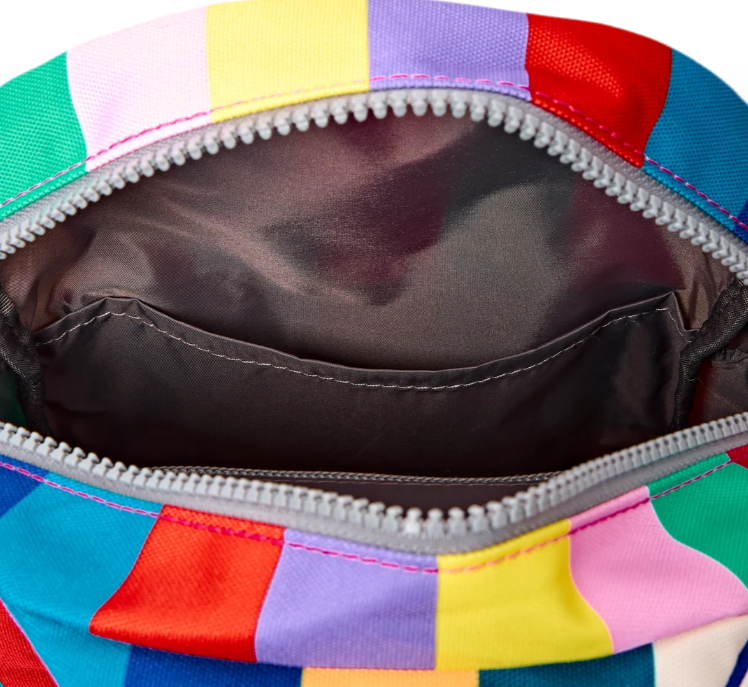 Roka London - Willesden Sling Bag - Multi Wide Stripe