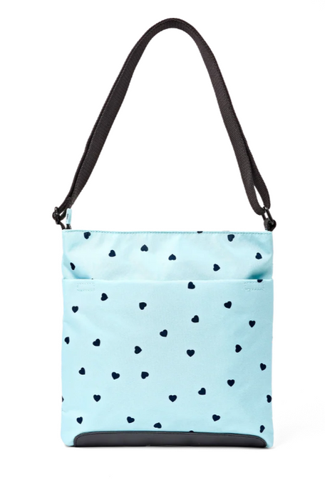 Roka London - Kennington Crossbody Bag - Heart Print
