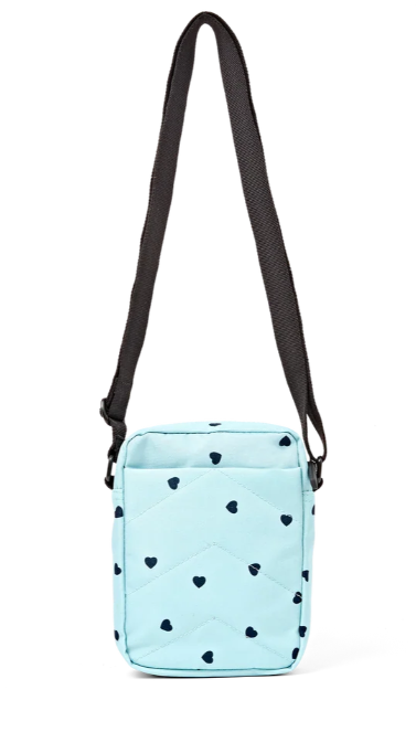 Roka London - Bond Pocket Crossbody Bag - Heart Print