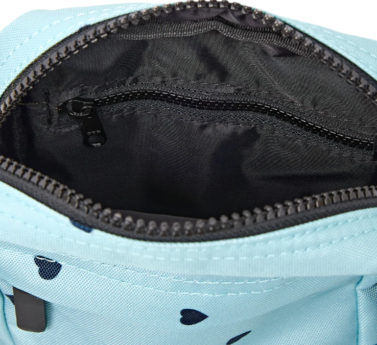 Roka London - Bond Pocket Crossbody Bag - Heart Print