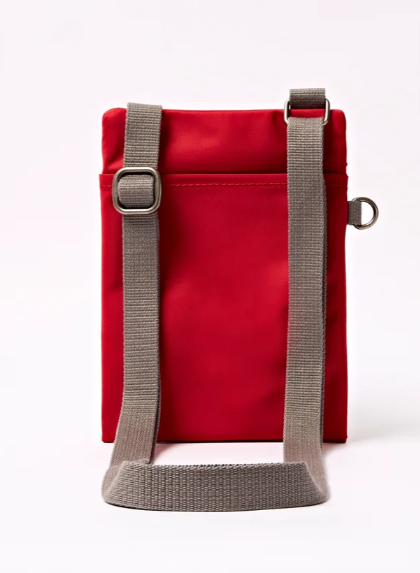 Roka London - Chelsea Pocket Sling Bag - Cranberry Stripe
