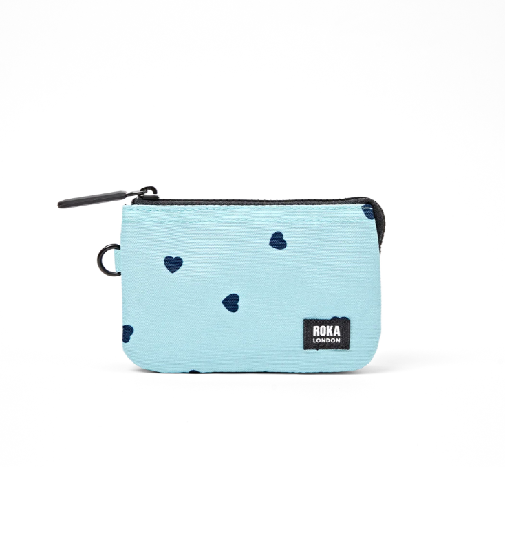Roka London - Carnaby Wallet - Heart Print