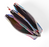 Roka London - Carnaby Wallet - Wide Multi Stripe