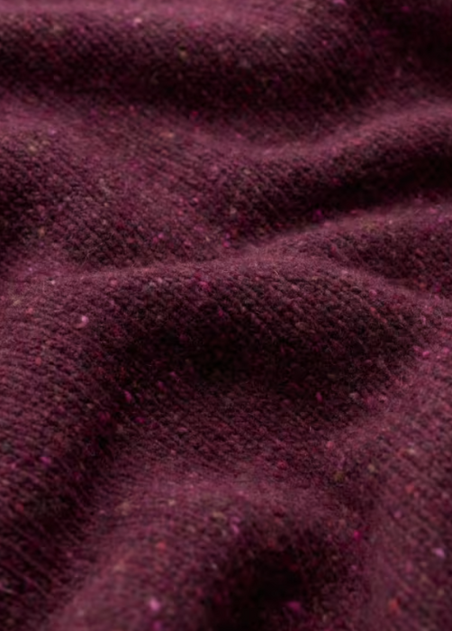 NEW Seasalt Dawson Pick Merino Cardigan - Dark Hellebore