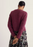 NEW Seasalt Dawson Pick Merino Cardigan - Dark Hellebore