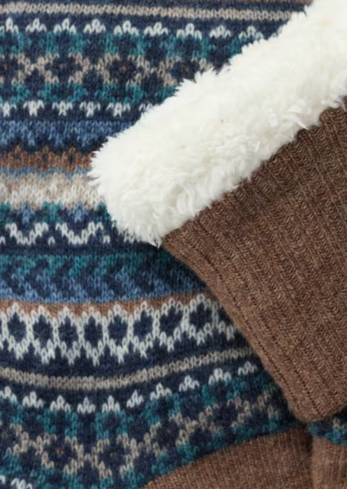 NEW Seasalt Men's Knitted House Socks - Longstone Maritime