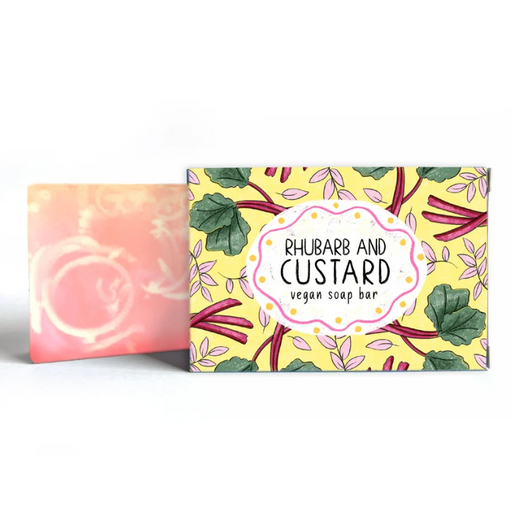 Neon Magpie - 'Rhubarb and Custard' Vegan Soap Bar