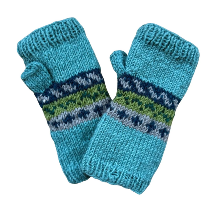 From The Source Hand Knitted Nordic Wristwarmers