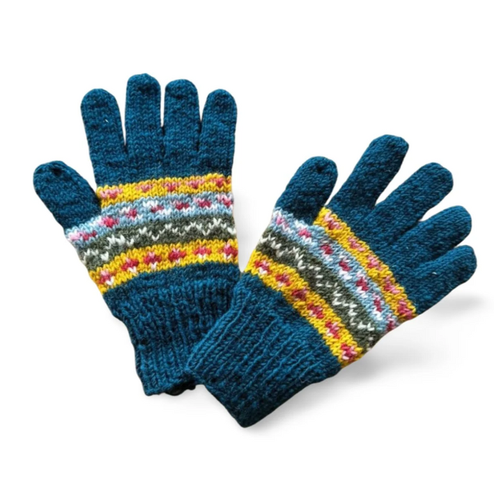 From The Source Hand Knitted Nordic Gloves
