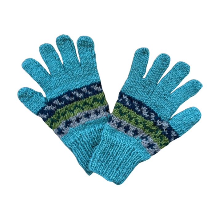 From The Source Hand Knitted Nordic Gloves