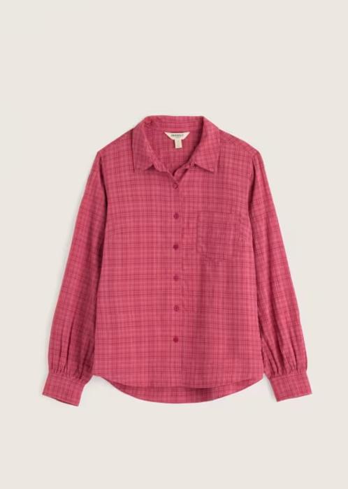 NEW Seasalt Isla Shirt - Dark Rose