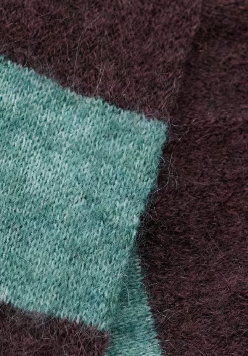 NEW Seasalt Boswyn Minimalist Fluffy Scarf - Hare bell Seedbed Dune Grass
