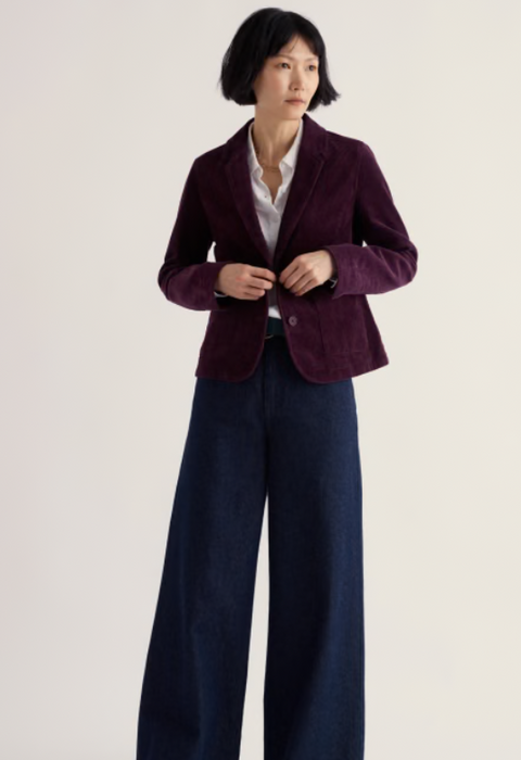 New Seasalt Herald Blazer - Loganberry