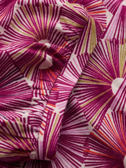 Seasalt Embrace Shirt - Sunset Fans Magenta