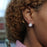 NEW Sheila Fleet Scallop Small Drop Earrings - Scallop Pink (EE0295)