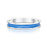 Sheila Fleet Halo Sterling Silver Ring - Blue (ER121-BLUE)