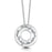 Sheila Fleet Ogham Pendant Necklace - Sterling Silver (P99)