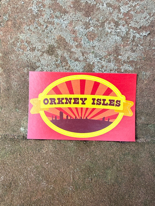 Orkney Isles Sticker