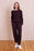 NEW Nomads Textured Jersey Plain Top in Burgundy