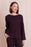 NEW Nomads Textured Jersey Plain Top in Burgundy