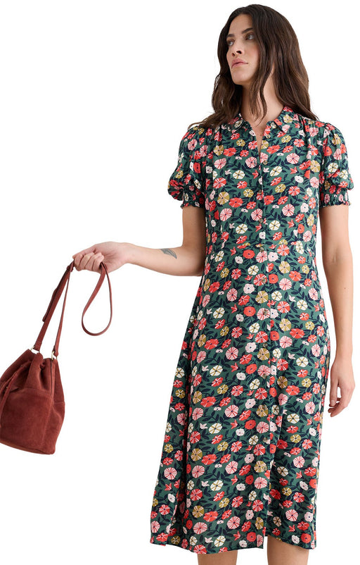 NEW 50% OFF Seasalt Bridget Dress - Winding Petunias Grove
