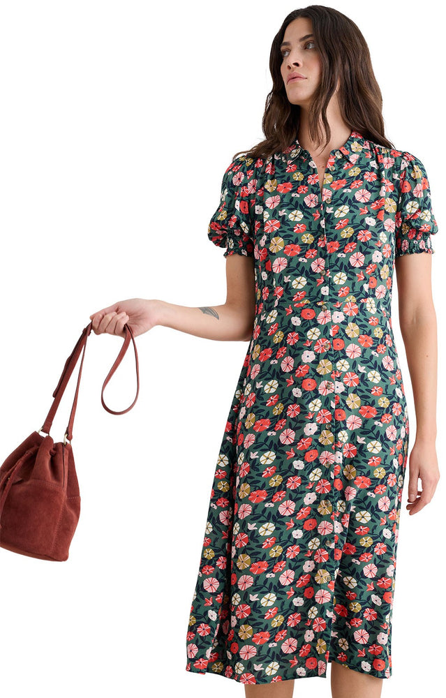 NEW 50% OFF Seasalt Bridget Dress - Winding Petunias Grove