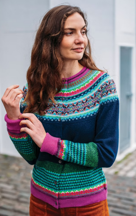NEW Eribe Alpine Long Cardigan - Tango