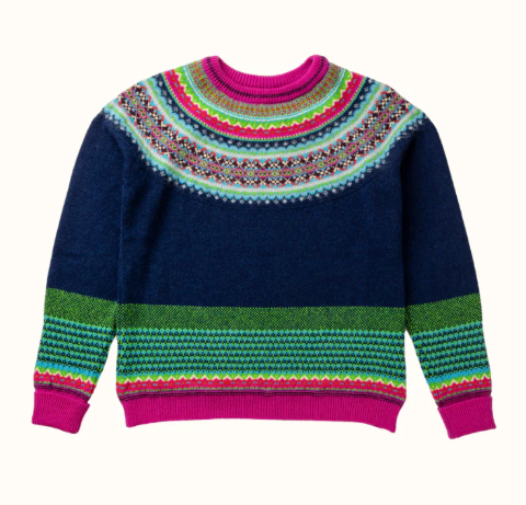 NEW Eribe Alpine Long Sweater - Tango