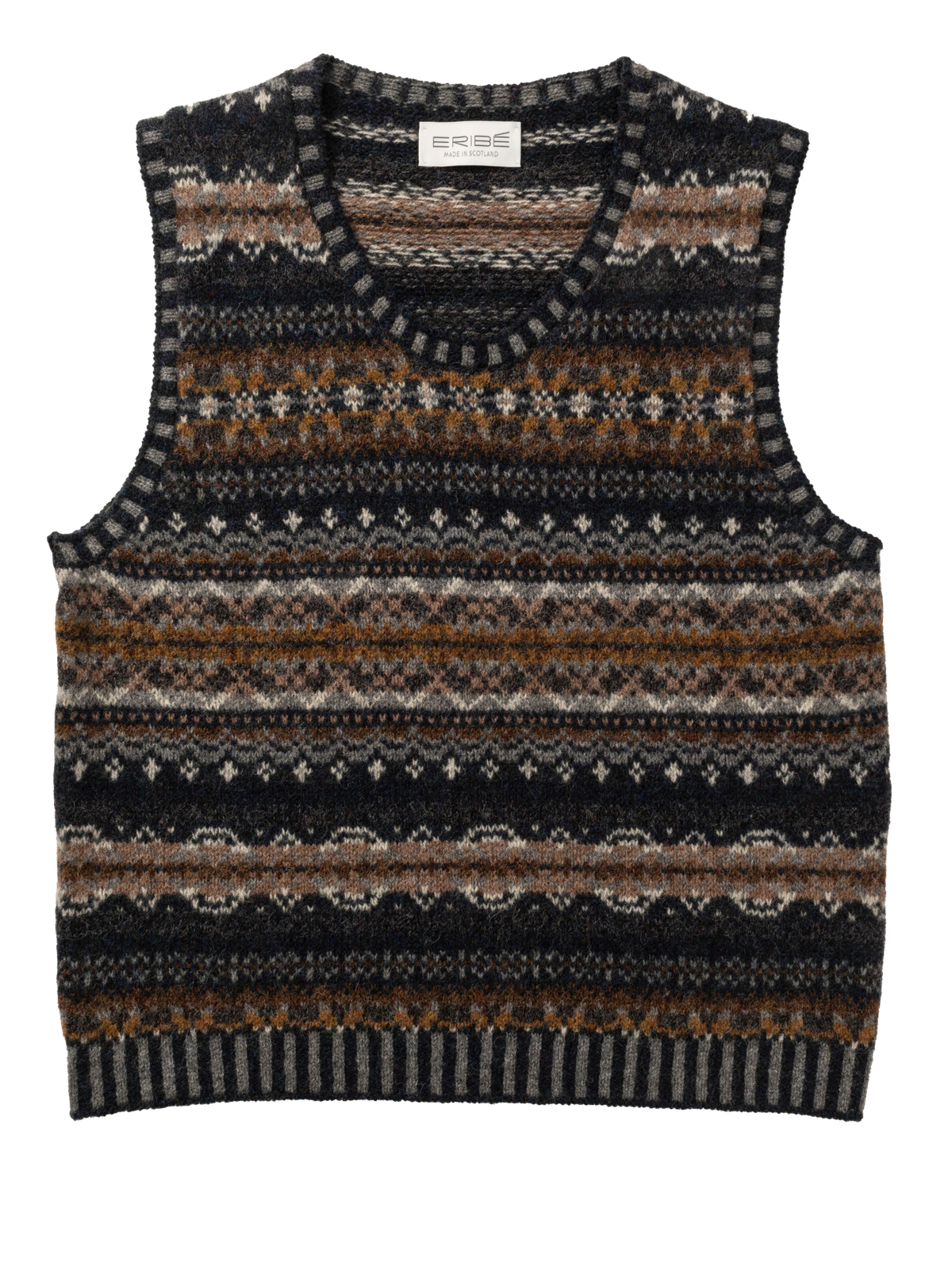 Eribe Westray Fair Isle Vest - Caithness — Judith Glue
