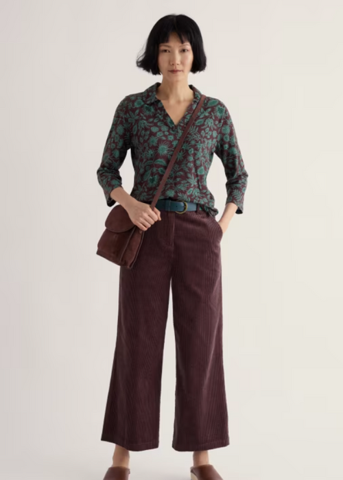 NEW Seasalt Wavecrest Shirt - Woodland Forms Dune Grass