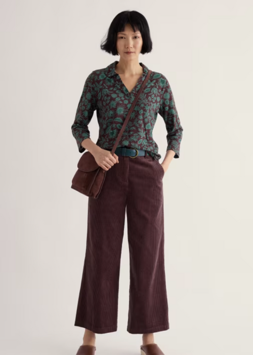 NEW Seasalt Wavecrest Shirt - Woodland Forms Dune Grass