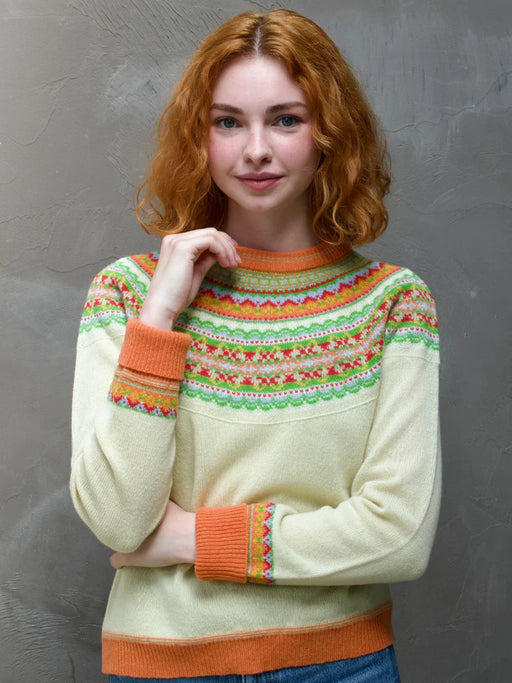 Eribe Alpine Long Sweater - Limoncello