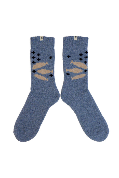NEW Mousqueton Socks in Pesked Chardon