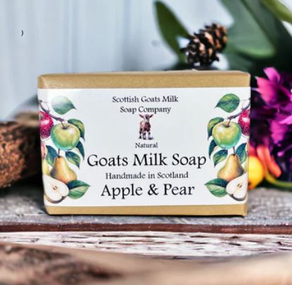Scottish Goats Milk Soap Company - 95g Bar of Soap (Apple/Pear)