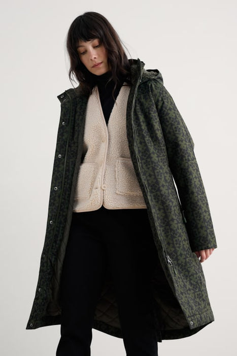 NEW 25% OFF Seasalt Janelle Coat - Clay Stamp Highland
