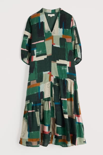 NEW 25% OFF Seasalt Windblown Dress - Aerial Field Coppice