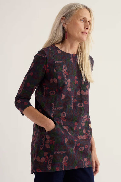 NEW Seasalt Shore Foraging Tunic - Sculpted Shapes Dried Rose